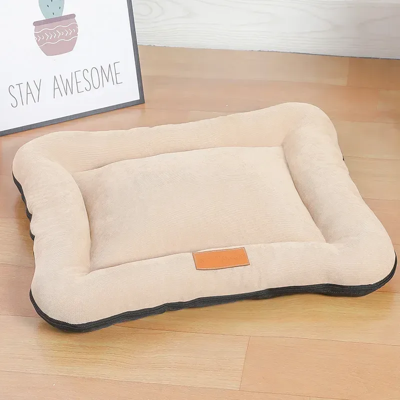 padded bolster edges of the travel dog bed