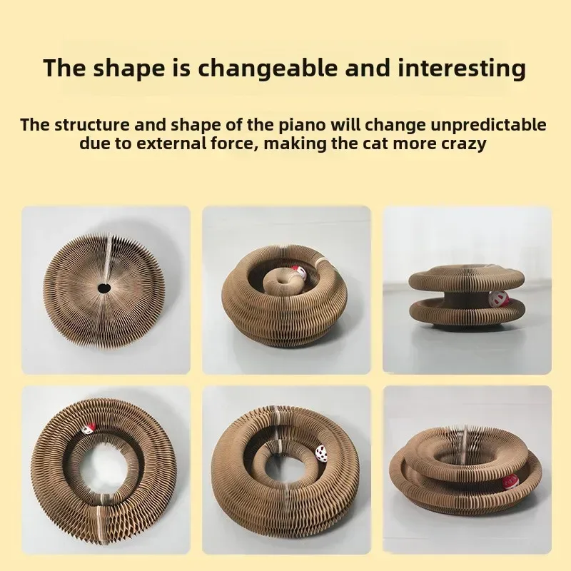 six shapes of the organ cat scratcher