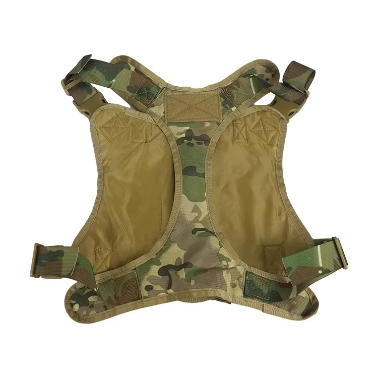 padded chest and belly lining of the tactical dog harness