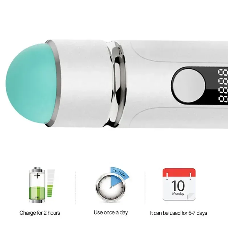 cordless pet massager charges in 2 hours and lasts 5 to 7 days