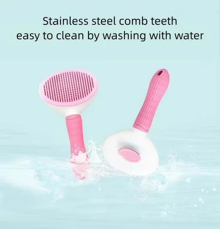 stainless steel pins rinse clean with water