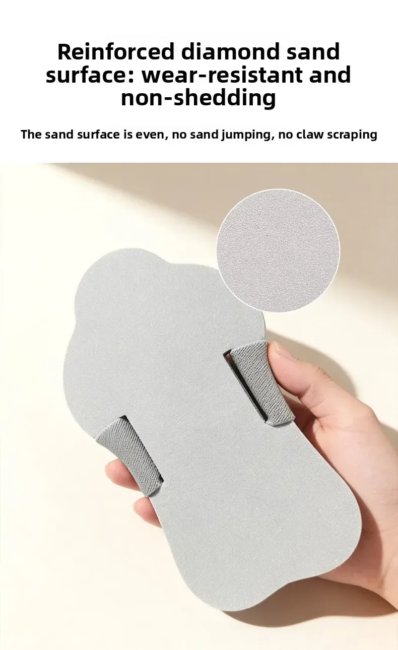 reinforced diamond sand surface close up