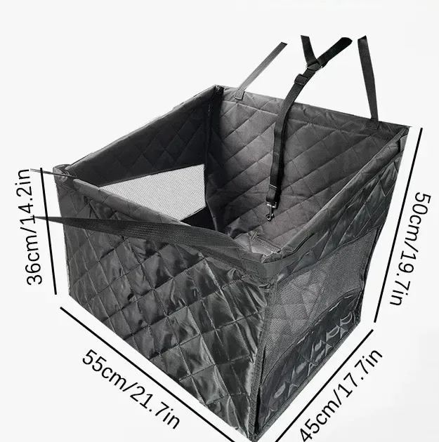 dog booster seat dimensions 55 x 45 x 36 cm